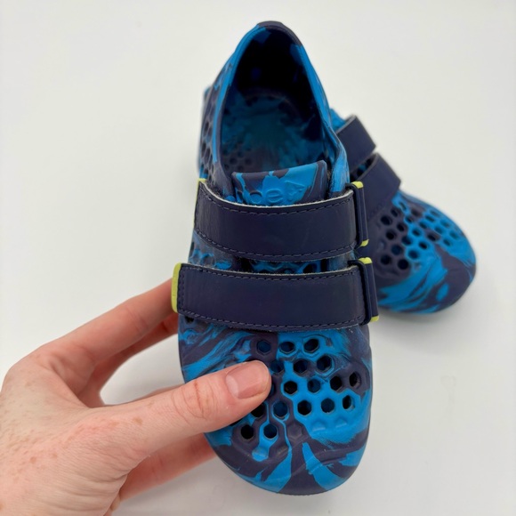 PLAE Mimo Waterproof Shoes Water Hyper Blue Shoes Outdoor Play Kid’s Size 11 - Picture 4 of 7